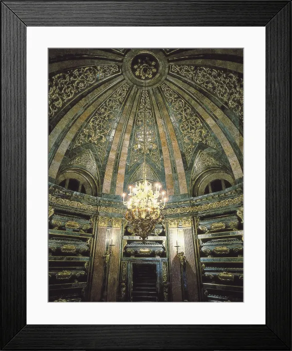 Framed Print : CRESCENZI, Giovanni Battista (1577-1635). Pantheon of the Kings. 1620. SPAIN. San Lorenzo de El Escorial. Royal Monastery of San Lorenzo de El Escorial Framed Print : CRESCENZI, Giovanni Battista (1577-1635). Pantheon of the Kings. 1620. SPAIN. San Lorenzo de El Escorial. Royal Monastery of San Lorenzo de El Escorial