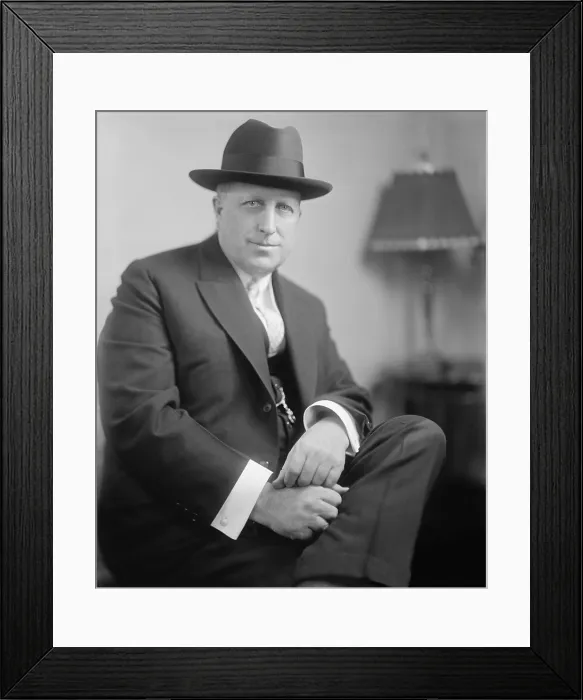 Framed Print : William Randolph Hearst. Ca. 1910. (BSLOC_2010_18_170)