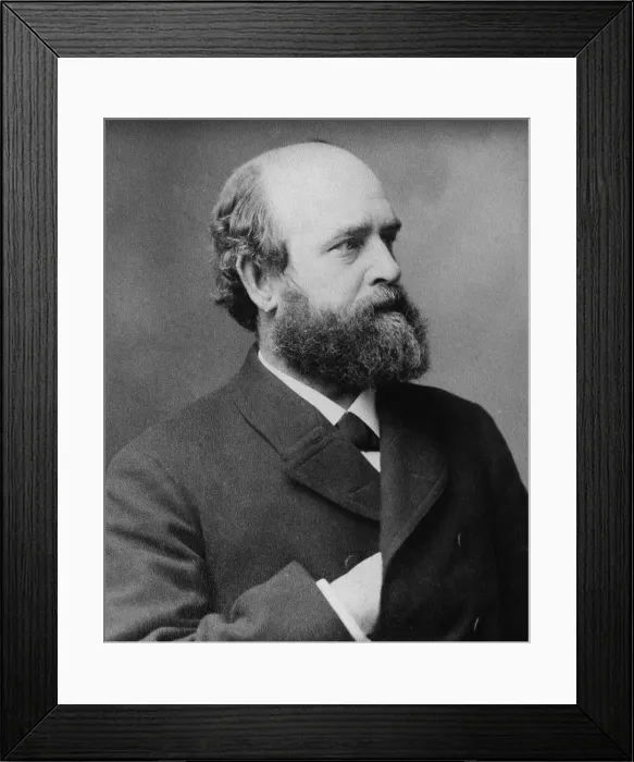 Framed Print : Henry George 1839 -1897 writer politician and political economist author of PROGRESS AND POVERTY 1879 Framed Print : Henry George 1839 -1897 writer politician and political economist author of PROGRESS AND POVERTY 1879