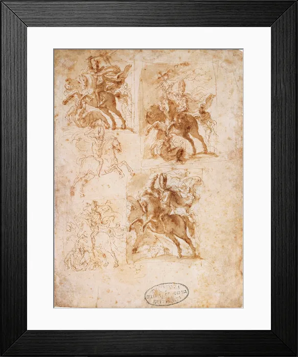 Framed Print : Study for the St