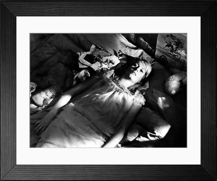 Framed Print : REPULSION, Catherine Deneuve, 1965