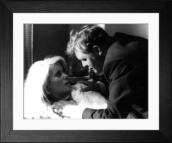 Framed Print : REPULSION, Catherine Deneuve, Patrick Wymark, 1965 Framed Print : REPULSION, Catherine Deneuve, Patrick Wymark, 1965