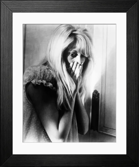 Framed Print : REPULSION, Catherine Deneuve, 1965
