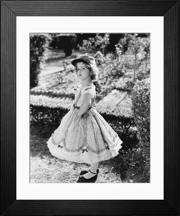 Framed Print : THE LITTLEST REBEL, Shirley Temple, 1935 TM and Copyright 20th Century Fox Film Corp. All rights reserved. Courtesy: Everett Collection