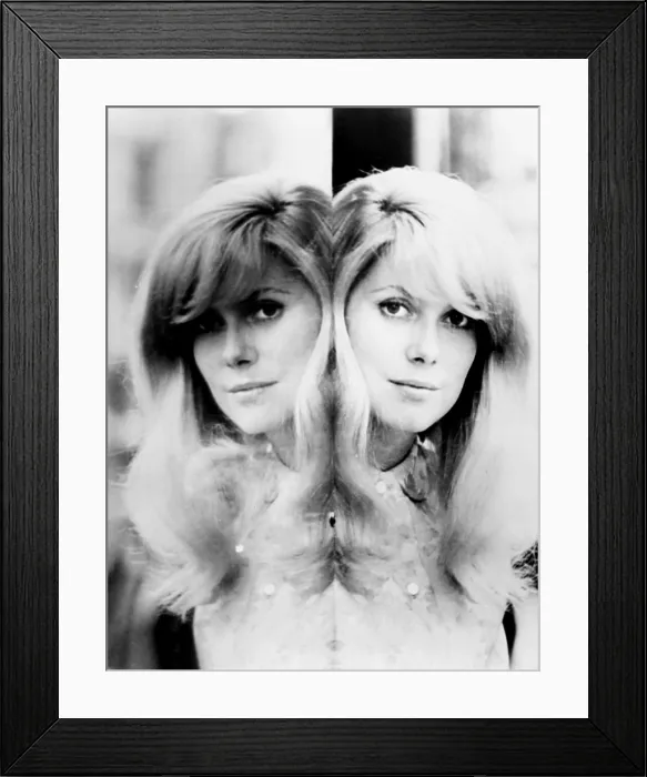 Framed Print : REPULSION, Catherine Deneuve, 1965