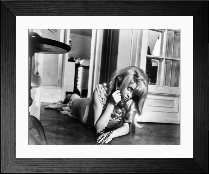 Framed Print : REPULSION, Catherine Deneuve, 1965