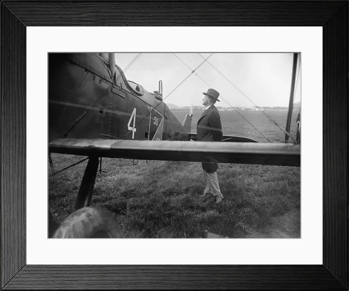 Framed Print : President Calvin Coolidge inspecting one of the first-around-the-world flight airplanes. Sept. 9, 1924. The Douglas World Cruiser was at Bolling Field, Washington, D.C Framed Print : President Calvin Coolidge inspecting one of the first-around-the-world flight airplanes. Sept. 9, 1924. The Douglas World Cruiser was at Bolling Field, Washington, D.C