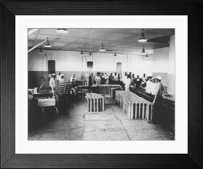 Framed Print : African American enlisted men working on the load line at the Hastings Ammunition Depot, Nebraska Framed Print : African American enlisted men working on the load line at the Hastings Ammunition Depot, Nebraska