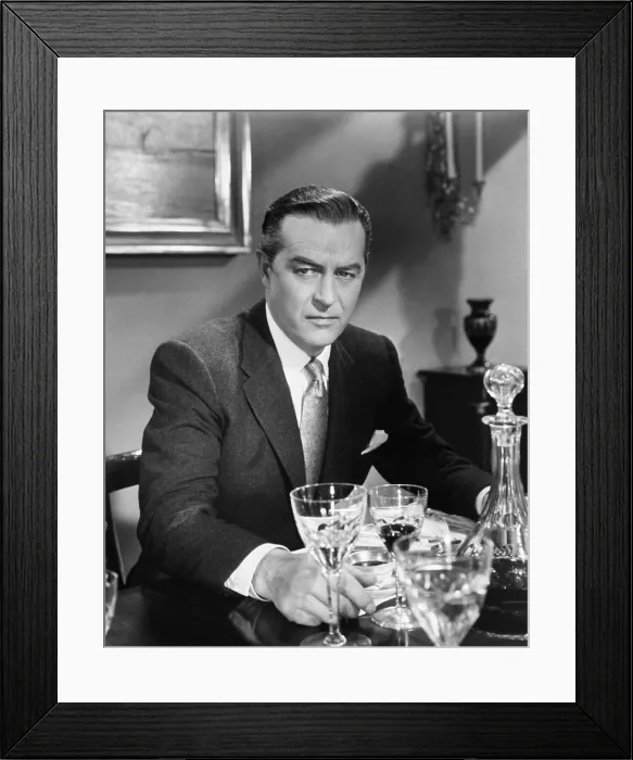 Framed Print : LISBON, Ray Milland, 1956