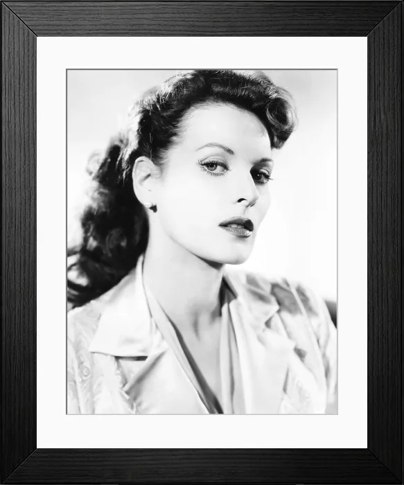 Framed Print : LISBON, Maureen O'Hara, 1956