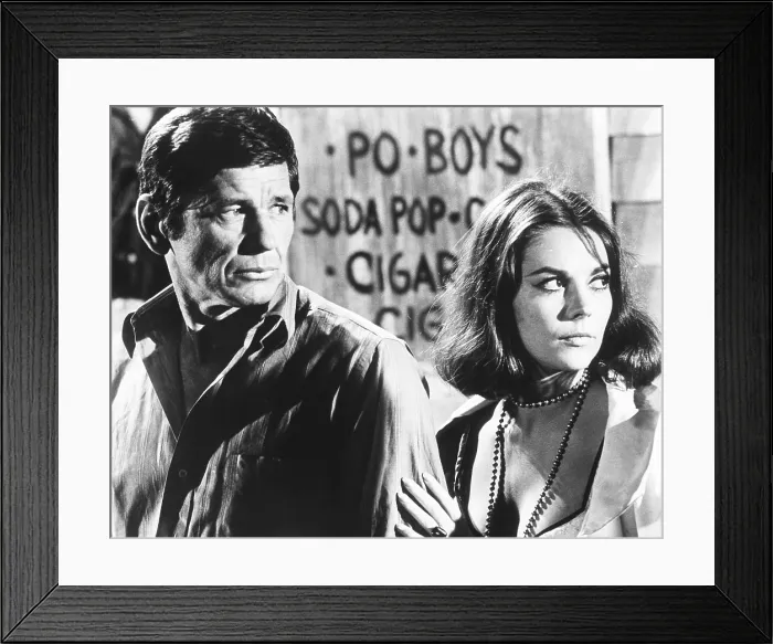 Framed Print : THIS PROPERTY IS CONDEMNED, from left: Charles Bronson, Natalie Wood, 1966 Framed Print : THIS PROPERTY IS CONDEMNED, from left: Charles Bronson, Natalie Wood, 1966