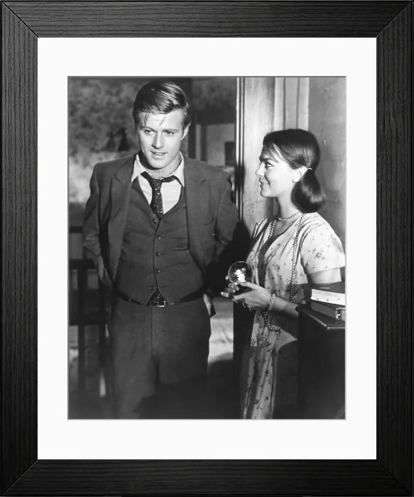 Framed Print : THIS PROPERTY IS CONDEMNED, from left: Robert Redford, Natalie Wood, 1969
