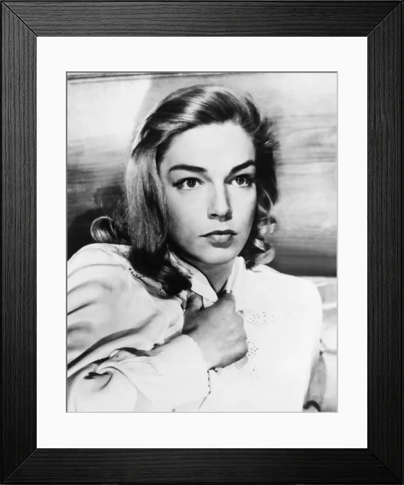 Framed Print : THERESE RAQUIN, (aka THE ADULTRESS), Simone Signoret, 1953