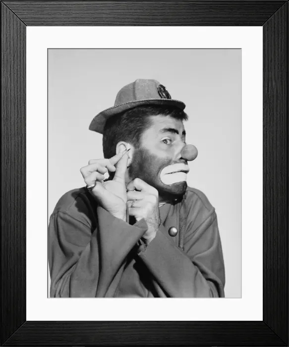 Framed Print : THREE RING CIRCUS, Jerry Lewis, 1954