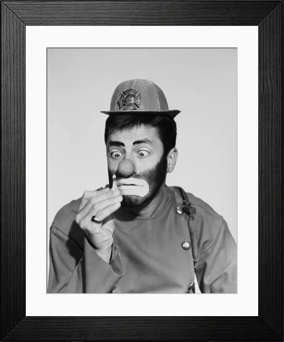 Framed Print : THREE RING CIRCUS, Jerry Lewis, 1954