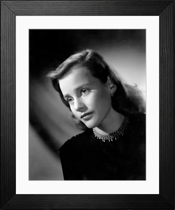 Framed Print : THE ANGEL WITH THE TRUMPET, Maria Schell, 1950