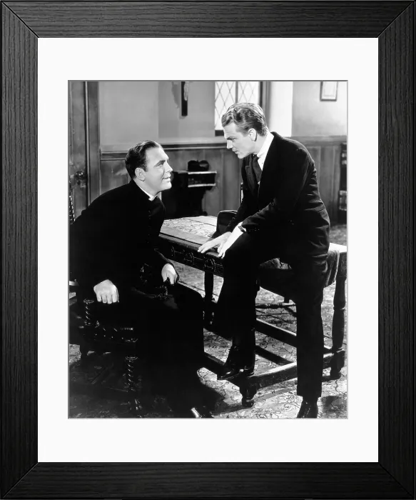 Framed Print : ANGELS WITH DIRTY FACES, from left, Pat O'Brien, James Cagney, 1938