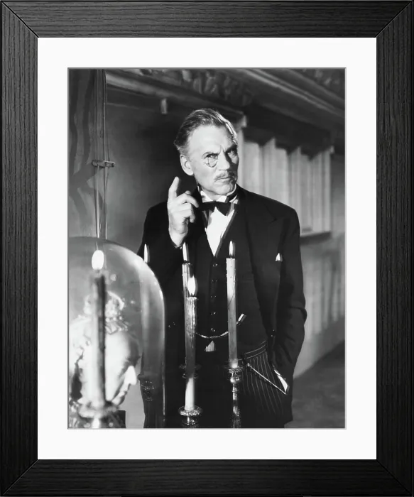 Framed Print : AND THEN THERE WERE NONE, Walter Huston, 1945, TM & Copyright 20th Century Fox Film Corp. / courtesy Everett Collection Framed Print : AND THEN THERE WERE NONE, Walter Huston, 1945, TM & Copyright 20th Century Fox Film Corp. / courtesy Everett Collection