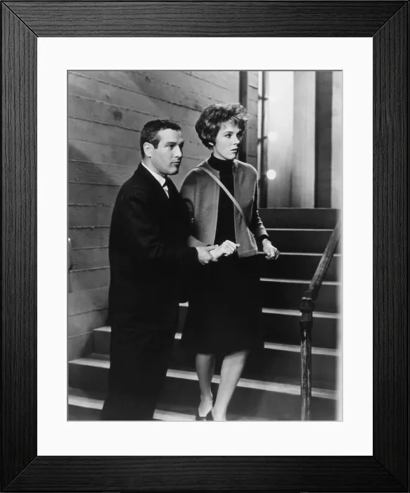 Framed Print : TORN CURTAIN, from left, Paul Newman, Julie Andrews, 1966