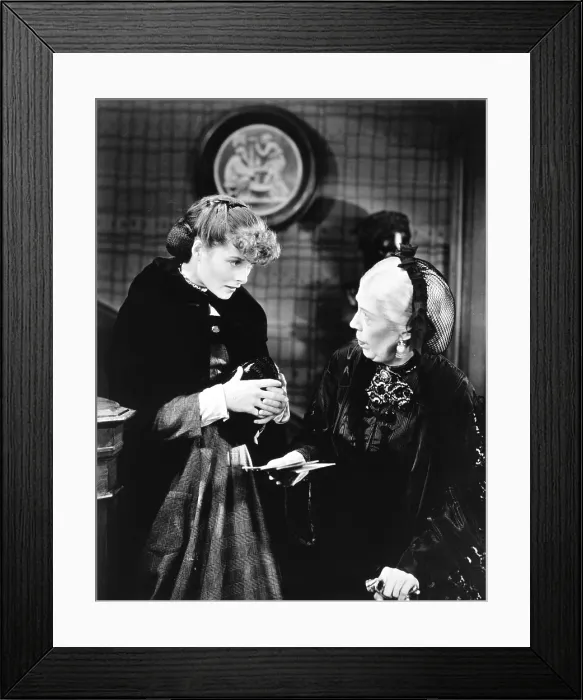 Framed Print : LITTLE WOMEN, from left: Katharine Hepburn, Edna May Oliver, 1933 Framed Print : LITTLE WOMEN, from left: Katharine Hepburn, Edna May Oliver, 1933
