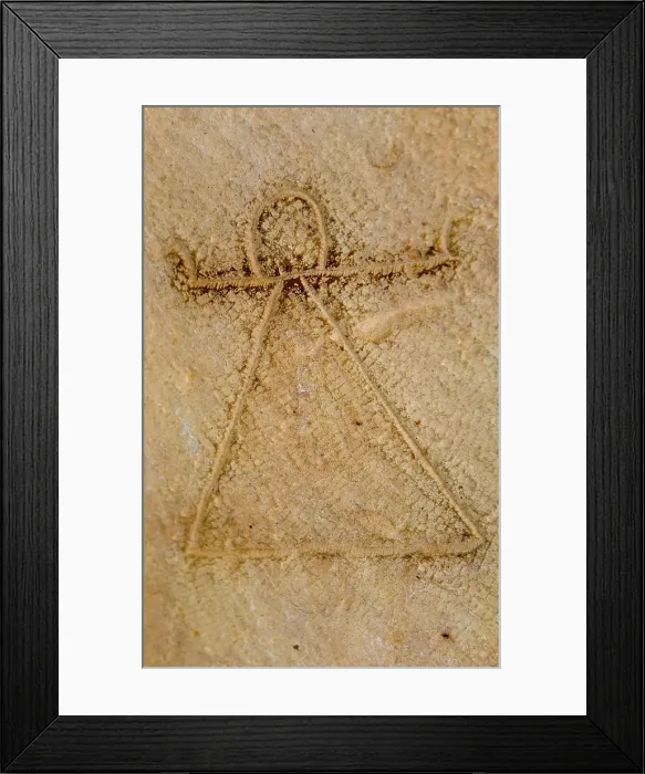 Framed Print : TUNISIA. Carthage. Carthage Museum. Symbol of Tanit. Roman art. Early Empire. - Lucas Vallecillos / Iberfoto / Everett Collection (374955)**US SALES ONLY**