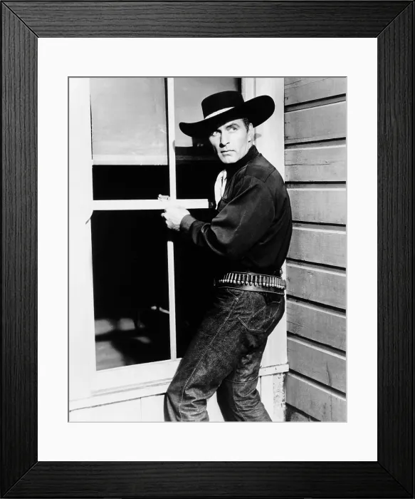 Framed Print : THE TOUGHEST GUN IN TOMBSTONE, George Montgomery, 1958 Framed Print : THE TOUGHEST GUN IN TOMBSTONE, George Montgomery, 1958