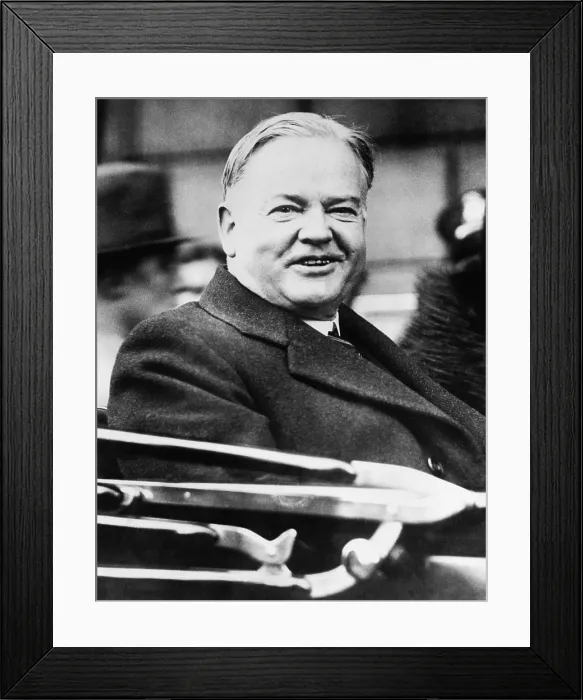 Framed Print : President Herbert Hoover smiling from an open car as he attended the American Legion convention. Boston, Oct. 6, 1930. (BSLOC_2015_16_47) Framed Print : President Herbert Hoover smiling from an open car as he attended the American Legion convention. Boston, Oct. 6, 1930. (BSLOC_2015_16_47)