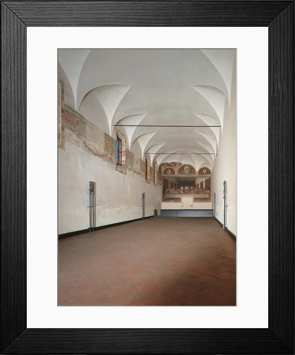 Framed Print : Refectory of Santa Maria delle Grazie, Milan Framed Print : Refectory of Santa Maria delle Grazie, Milan