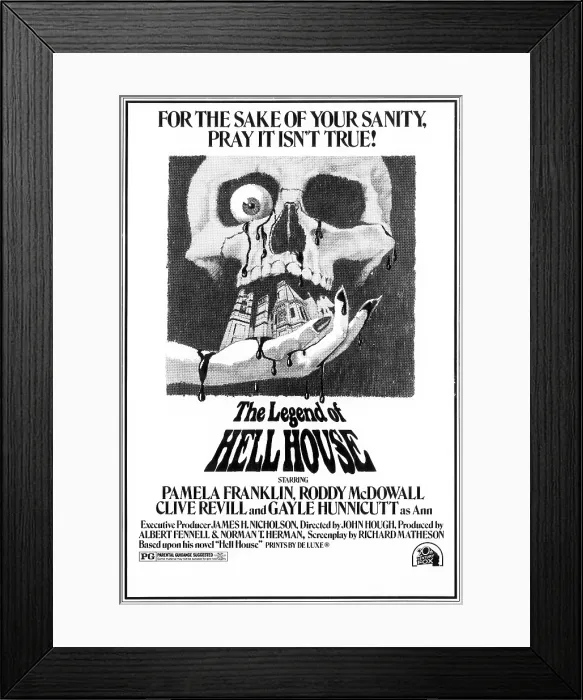 Framed Print : THE LEGEND OF HELL HOUSE, 1973. TM and Copyright 20th Century Fox Film Corp. All rights reserved. Courtesy: Everett Collection
