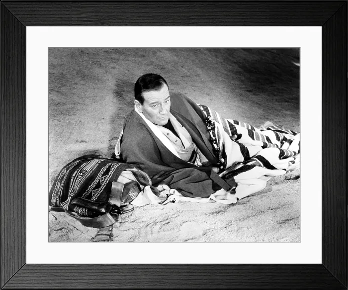 Framed Print : LEGEND OF THE LOST, John Wayne, 1957 Framed Print : LEGEND OF THE LOST, John Wayne, 1957