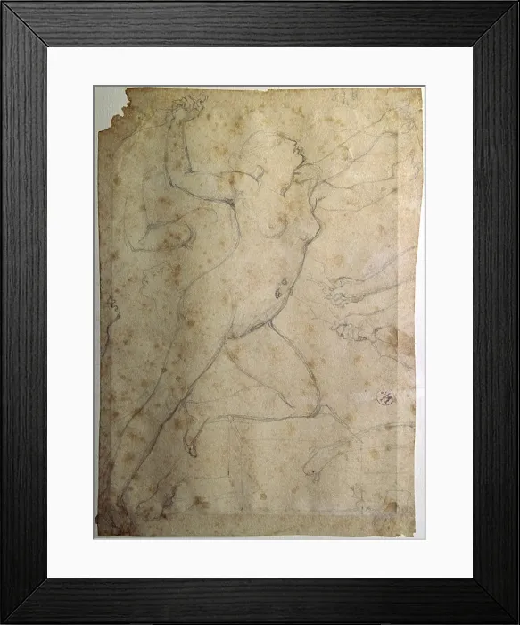 Framed Print : Medea, by Jean Auguste Dominique Ingres, 19th Century, graphite on paper, 18, 6 x 13, 5 cm - France, Montauban, Ingres Museum. Whole artwork view Framed Print : Medea, by Jean Auguste Dominique Ingres, 19th Century, graphite on paper, 18, 6 x 13, 5 cm - France, Montauban, Ingres Museum. Whole artwork view