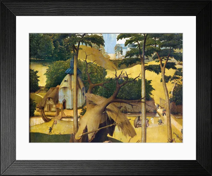 Framed Print : Temptation of St
