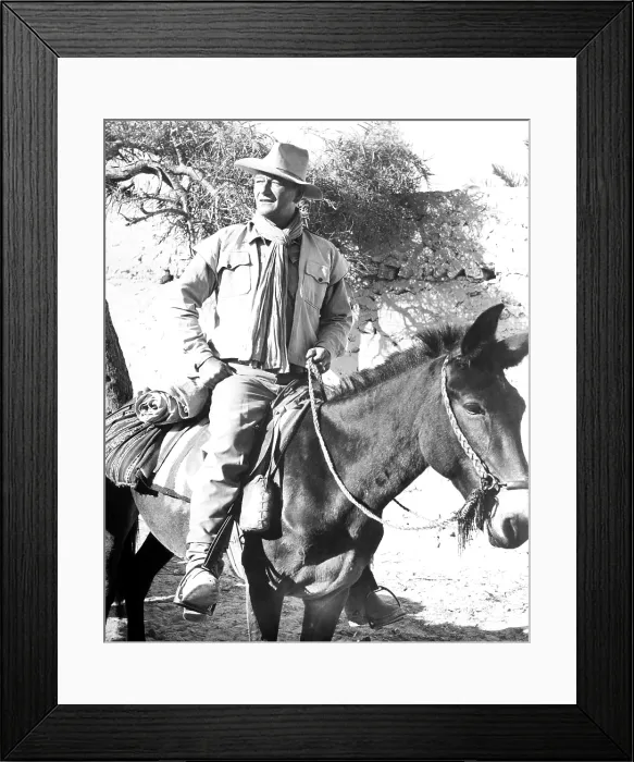 Framed Print : LEGEND OF THE LOST, John Wayne, 1957 Framed Print : LEGEND OF THE LOST, John Wayne, 1957