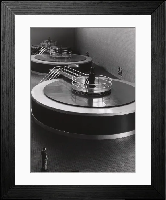 Framed Print : Chickamauga Dam Turbine Generators provided electricity to the rural areas of the Tennessee River Valley