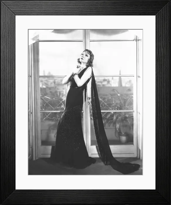 Framed Print : TONIGHT IS OURS, Claudette Colbert, 1933 Framed Print : TONIGHT IS OURS, Claudette Colbert, 1933
