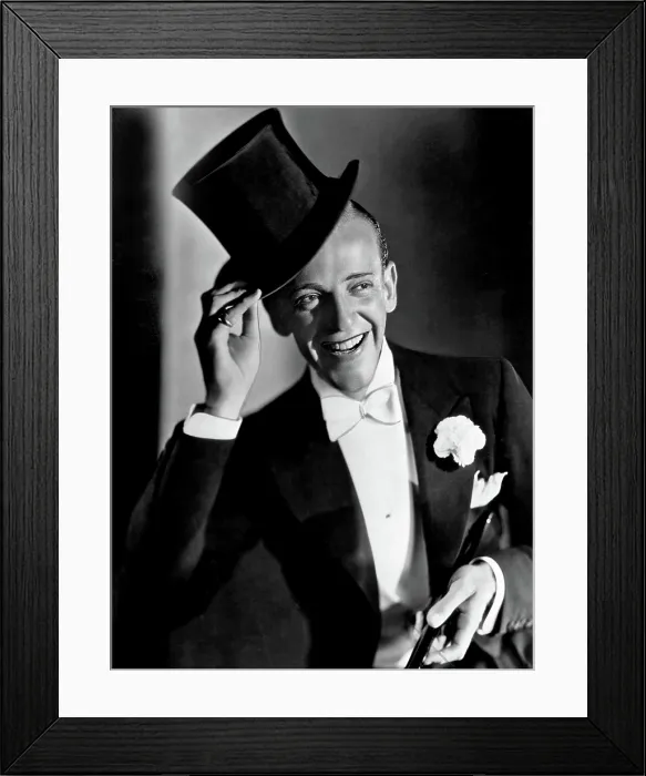 Framed Print : TOP HAT, Fred Astaire, 1935 Framed Print : TOP HAT, Fred Astaire, 1935
