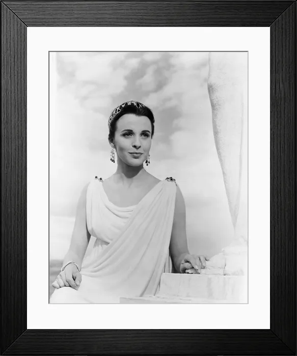 Framed Print : ALEXANDER THE GREAT, Claire Bloom, 1956