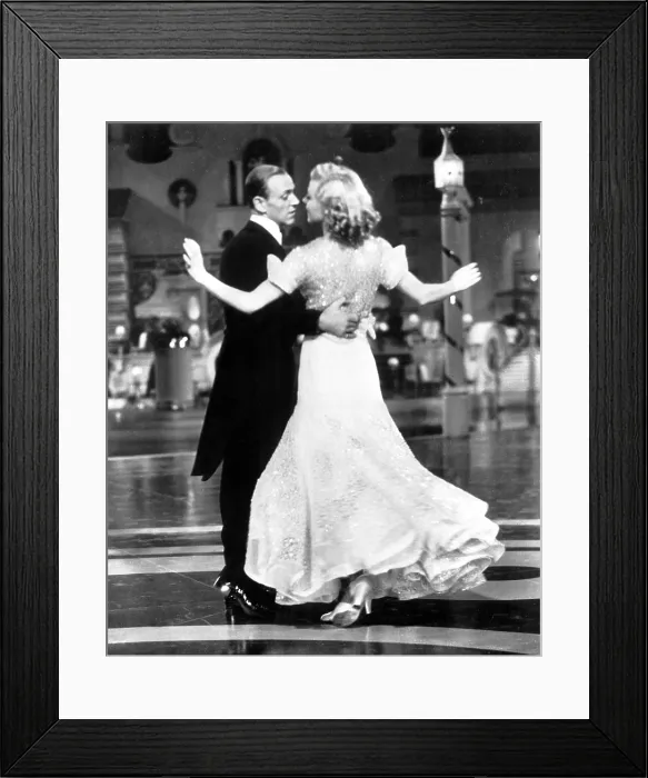 Framed Print : TOP HAT, Fred Astaire, Ginger Rogers, 1935
