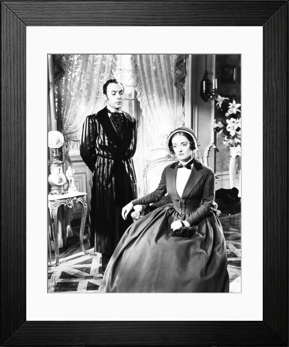 Framed Print : ALL THIS, AND HEAVEN TOO, from left: Charles Boyer, Bette Davis, 1940