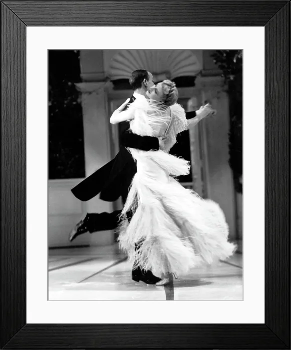 Framed Print : TOP HAT, Fred Astaire, Ginger Rogers, 1935