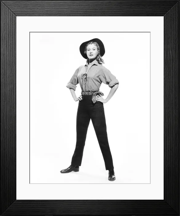 Framed Print : ALONG THE GREAT DIVIDE, Virginia Mayo, 1951