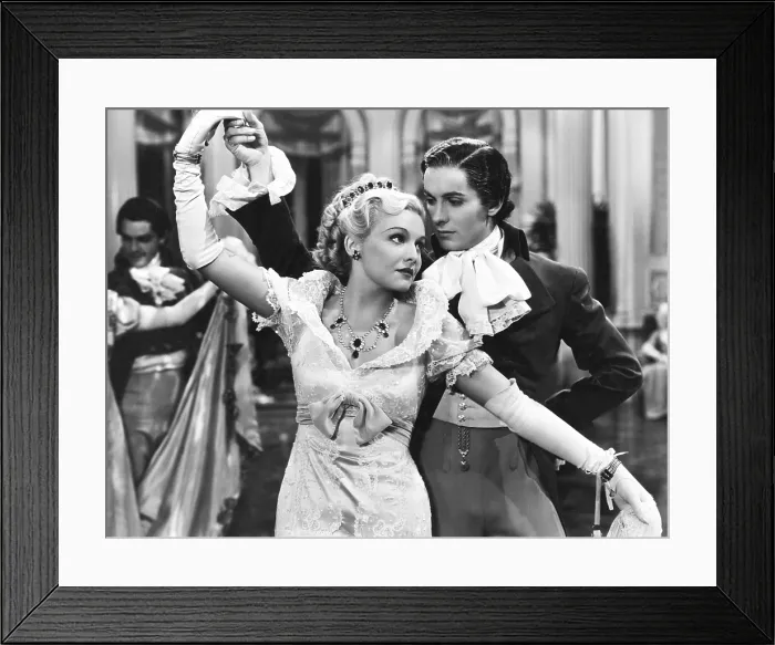 Framed Print : LLOYD'S OF LONDON, (aka LLOYDS OF LONDON), from left: Madeleine Carroll, Tyrone Power, 1936, TM & Copyright 20th Century Fox Film Corp. / courtesy Everett Collection