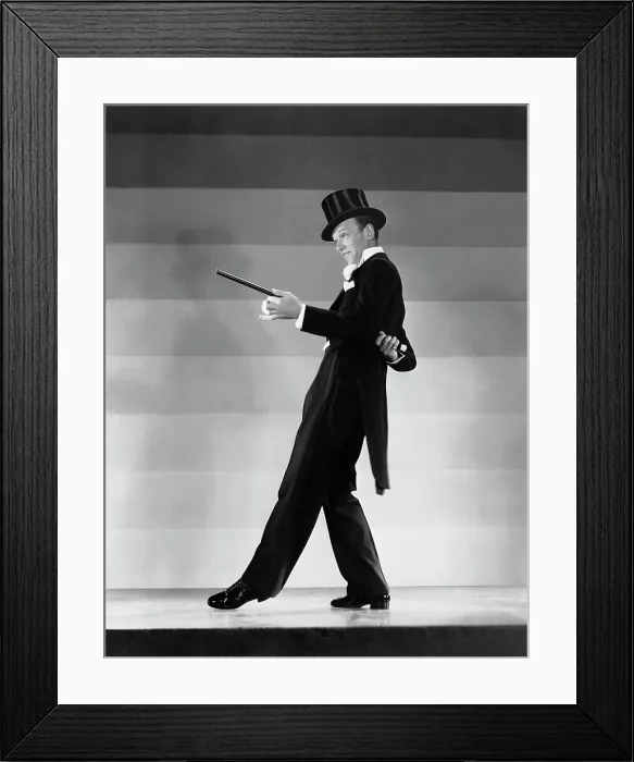Framed Print : TOP HAT, Fred Astaire, 1935 Framed Print : TOP HAT, Fred Astaire, 1935