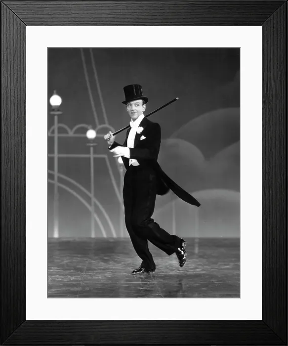 Framed Print : TOP HAT, Fred Astaire, 1935 Framed Print : TOP HAT, Fred Astaire, 1935