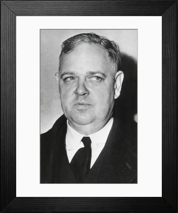 Framed Print : Whittaker Chambers, named of Alger Hiss as a fellow Communist the 1930s during his HUAC testimony in August 3, 1948
