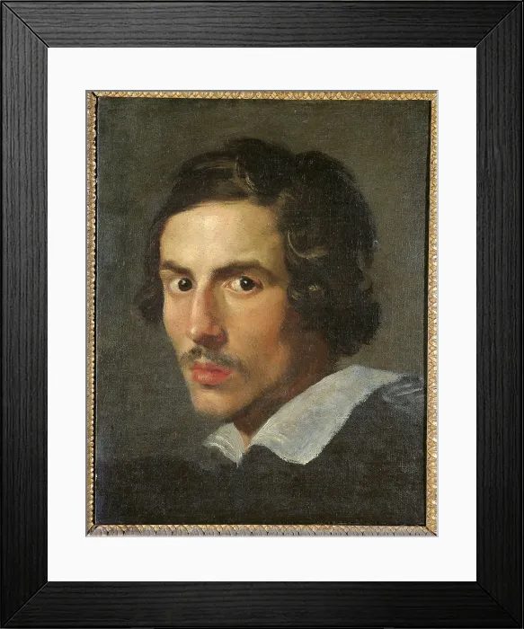 Framed Print : Self portrait as a Young Man, by Gian Lorenzo Bernini, 1622 - 1623 about, 17th Century, oil on canvas, cm 39 x 31 - Italy, Lazio, Rome, Borghese Gallery. All Framed Print : Self portrait as a Young Man, by Gian Lorenzo Bernini, 1622 - 1623 about, 17th Century, oil on canvas, cm 39 x 31 - Italy, Lazio, Rome, Borghese Gallery. All