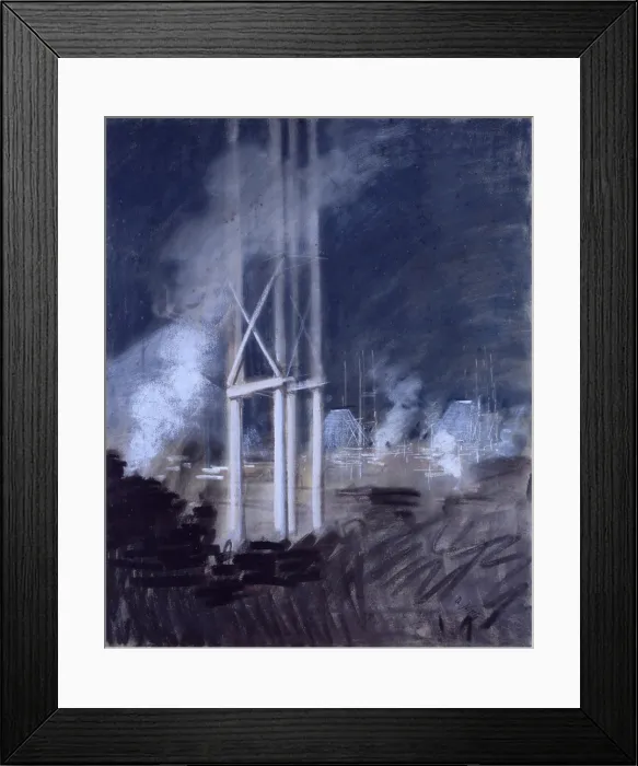 Framed Print : Construction Place (Cantiere), by Giuseppe De Nittis, 1883, 19th Century, crayon on canvas, 72 x 59 cm - Italy, Puglia, Barletta, Giuseppe De Nittis Collection Framed Print : Construction Place (Cantiere), by Giuseppe De Nittis, 1883, 19th Century, crayon on canvas, 72 x 59 cm - Italy, Puglia, Barletta, Giuseppe De Nittis Collection