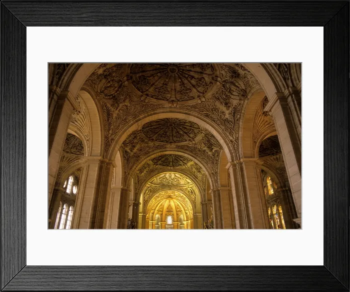 Framed Print : SPAIN. Malaga. Cathedral inside. Main nave. Renaissance art. - Lucas Vallecillos / Iberfoto / Everett Collection (384064)**US SALES ONLY** Framed Print : SPAIN. Malaga. Cathedral inside. Main nave. Renaissance art. - Lucas Vallecillos / Iberfoto / Everett Collection (384064)**US SALES ONLY**