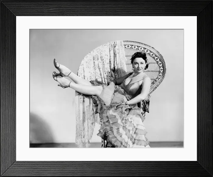 Framed Print : TIMBERJACK, Vera Ralston, (aka Vera Hruba Ralston), 1955