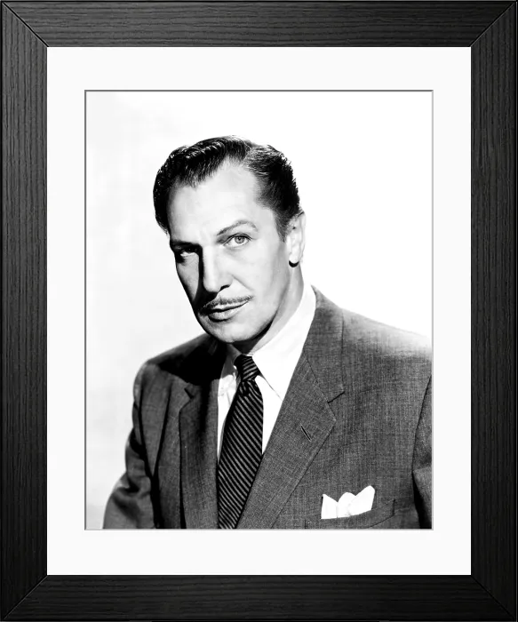 Framed Print : THE TINGLER, Vincent Price, 1959